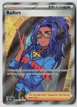 Raifort 142/131 Holo Ultra Rare Prismatic Evolutions Pokemon Near Mint - Image 1