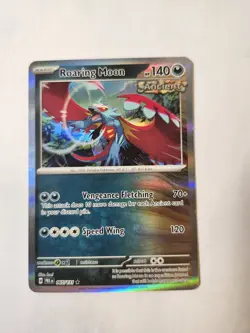 Roaring Moon 65/131 Rare Holo | Prismatic Evolutions | Pokemon Card - Image 1