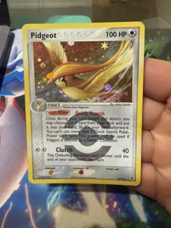 Pokemon Pidgeot 10/112 Reverse Holo Rare FireRed & LeafGreen - Image 1
