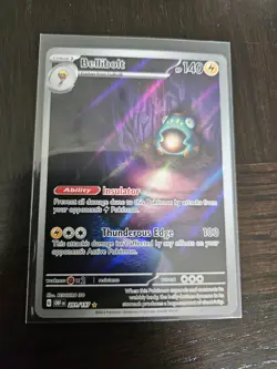 1x Bellibolt - 201/197 - Illustration Rare NM-Mint Pokemon SV03 - Obsidian Flame - Image 1
