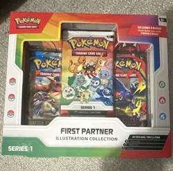 Pokemon TCG First Partner Illustration Collection Series 1 Box 3 Promos - Image 1