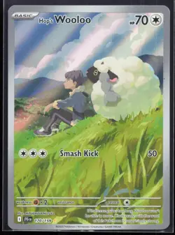 Hop's Wooloo 170/159 Illustration Rare Journey Together Pokemon Holo 2-3-4 - Image 1