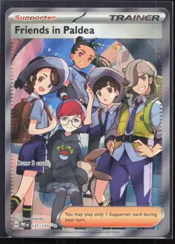 Friends in Paldea 137/131 Ultra Rare Prismatic Evolutions Pokemon Holo 2-3-14 - Image 1