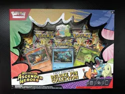 Pokemon TCG Mega Evolution Ascended Heroes Deluxe Pin Collection Sealed Box - Image 1