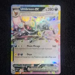 Pokemon TCG Umbreon EX 60/131 Double Rare Prismatic Evolutions - Image 1