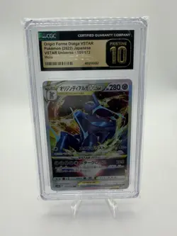 Pokemon Origin Forms Dialga Vstar Universe Japanese 101/172 CGC Pristine 10 - Image 1
