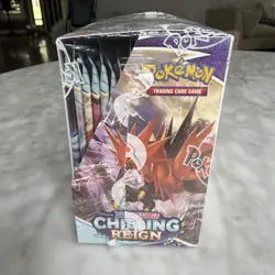 Pokemon Chilling Reign Booster Box - Sealed! Ships In Acrylic Case - Image 2