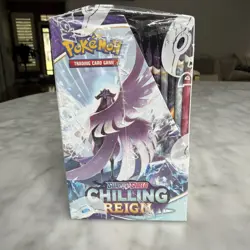 Pokemon Chilling Reign Booster Box - Sealed! Ships In Acrylic Case - Image 4