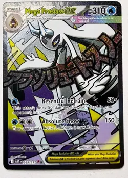 Mega Froslass Ex Mega Attack Rare 265/217 Fresh Pull Pokemon TCG Mint - Image 1