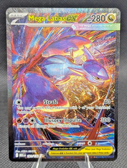 Mega Latias EX 181/132 SIR Pokemon Mega Evolution Special Illustration Rare NM - Image 1