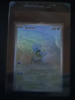 Pokemon Squirtle 170/165 SV 151 Illustration Rare Full Art Holo Eng - Image 1