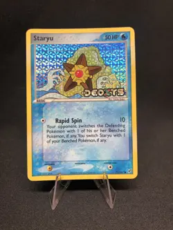 Staryu 77/107 Pokemon Deoxys Stamped Reverse Holo - Image 1