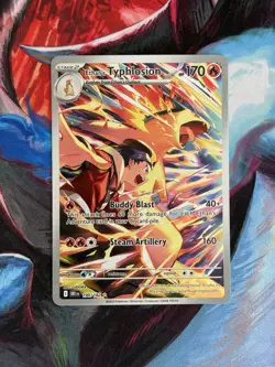 Pokemon Destined Rivals Ethan’s Typhlosion 190/182 - Image 1