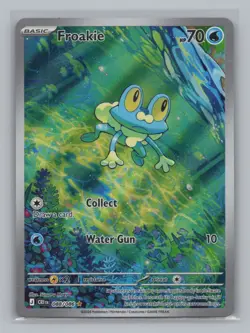 Froakie 088/086 ME04: Chaos Rising NM Pokemon TCG Illustration Rare - Image 1