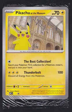 Pokemon Pikachu at the Museum Jumbo Promo Sealed - Global Shipping 🌍 - Image 1