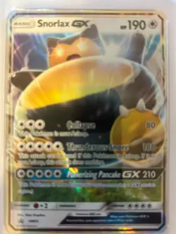 2016 POKEMON SM BLACK STAR PROMO SNORLAX GX BOX #SM05 SNORLAX GX-HOLO PSA 10 - Image 4