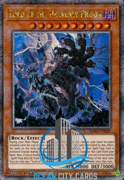 Yugioh Lord of the Heavenly Prison RA03-EN029 Quarter Century Secret Rare - Image 5