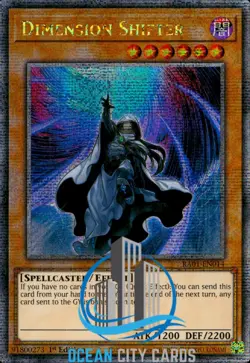 Yugioh Dimension Shifter RA01-EN014 Quarter Century Rare 1st Edition - Image 1