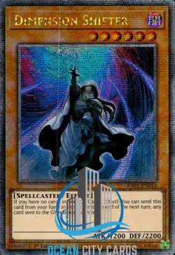 Yugioh Dimension Shifter RA01-EN014 Quarter Century Rare 1st Edition - Image 3