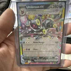 Pokemon TCG Umbreon ex 060/131 Prismatic Evolutions Double Rare Holo 280HP - Image 1