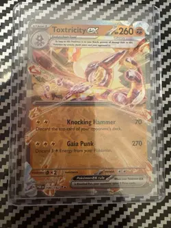 Toxtricity EX 100/182 S&V Paradox Rift Double Rare Tera Holo Pokemon TCG - Image 1