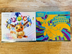 Pokemon TCG: Prismatic Evolutions ETB & Ascended Heroes ETB (SEALED) - Image 1