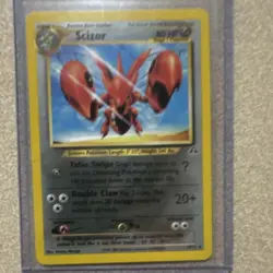 Nintendo Pokemon TCG Scizor 29/75 Neo Discovery Holo 80 HP English 2001 - Image 1