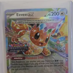 The Pokemon Company Eevee ex 075/131 Sv: Prismatic Evolutions Tera Holo 200HP - Image 1