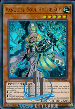 Yugioh Vanquish Soul Hollie Sue DUAD-EN022 Ultra Rare 1st Edition - Image 5