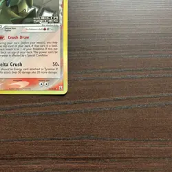Tyranitar 16/113 Pokemon card EX Delta Species Stamped Reverse Holo Rare 2005 LP - Image 5