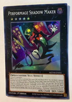 Yugioh! - Performage Shadow Maker MZTM-EN054 - Super Rare - 1st Ed - NM/M - Image 1
