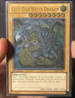 Yugioh Blue-Eyes White Dragon Kaiba Reloaded Common Foil 1st YSKR-EN001 - Image 1