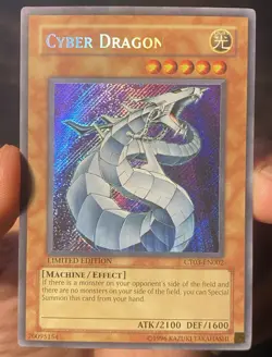 Yugioh NM Cyber Dragon 2006 Collectors Tin Ultra Rare Holo CT03-EN002 - Image 1