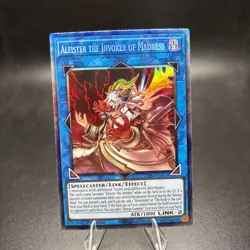 YuGiOh Aleister the Invoker of Madness GEIM-EN053 Collector's Rare 1st Edition - Image 1