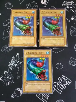 Yugioh - 7 Colored Fish MRD-098/MRD-E098/SD4-EN002 LP/NM 1st/Unlimited Common x3 - Image 1