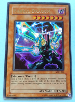 YUGIOH BARREL DRAGON #MRD-126 METAL RAIDERS UNLIMITED ULTRA RARE VERY LIGHT PLAY - Image 3