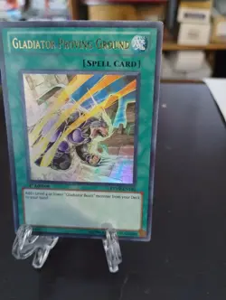 Gladiator Proving Ground RYMP-EN110 1st ED Ultra Rare LP - Image 1