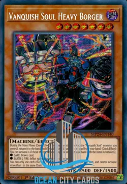 Yugioh Vanquish Soul Heavy Borger MP24-EN140 Secret Rare 1st Edition - Image 3