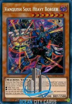 Yugioh Vanquish Soul Heavy Borger MP24-EN140 Secret Rare 1st Edition - Image 5