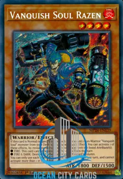Yugioh Vanquish Soul Razen MP24-EN139 Prismatic Secret Rare 1st Edition - Image 3