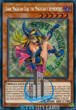 Yugioh ALIN-EN004 Dark Magician Girl the Magician's Apprentice 1st ed - Image 3