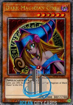 Yugioh Dark Magician Girl MP24-EN009 Quarter Century Secret Rare 1st Ed - Image 1