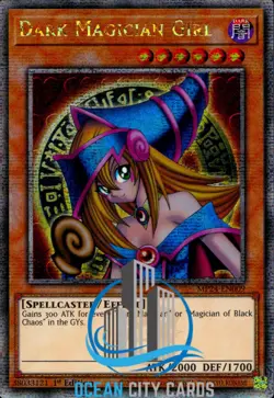 Yugioh Dark Magician Girl MP24-EN009 Quarter Century Secret Rare 1st Ed - Image 3