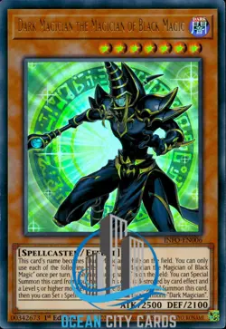 Yugioh INFO-EN006 Dark Magician the Magician of Black Magic Ultra Rare - Image 3