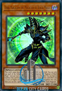 Yugioh INFO-EN006 Dark Magician the Magician of Black Magic Ultra Rare - Image 5