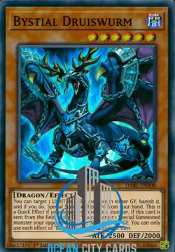 Yugioh Super Rare Bystial Druiswurm DABL-EN008 1st Edition - Image 3