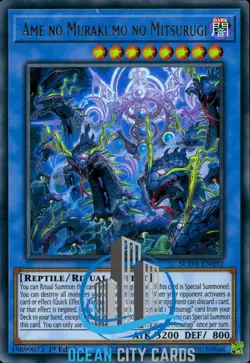 Yugioh Ame No Murakumo No Mitsurugi SUDA-EN092 Ultra Rare 1st Edition - Image 3