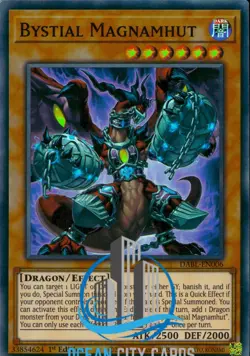 Yugioh Bystial Magnamhut DABL-EN006 Super Rare 1st Edition - Image 3