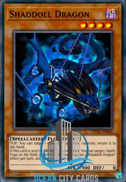 Yugioh Shaddoll Dragon OP15-EN004 Super Rare - Image 1