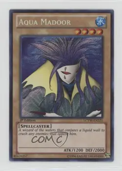 SCR - Aqua Madoor 1st Ed. YuGiOh Legendary Collection 3: Yugi's World MegaPack - Image 1